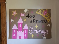 Handpainted Banner Heavy Duty Kraft Paper