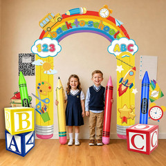 24 PCS Back to School Door Decorations for Preschool Classroom Decorations | Pol