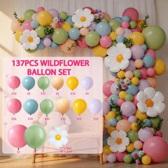 Baby In Bloom Baby Shower Decorations, 175Pcs All in Set Wildflower Baby Show…