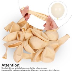 129pcs Latex Different Sizes 18,12,10,5 Inches Balloons for Garland Arch