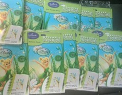 Tinker Bell Moveable Sticker Decorations Glow in The Dark Lot 11 Hallmark Disney