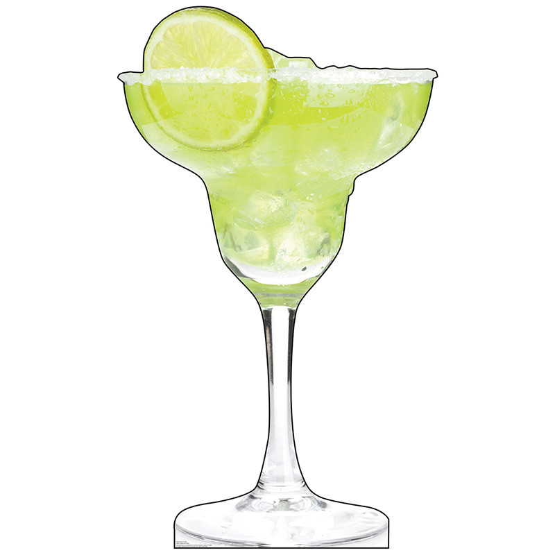 MARGARITA Giant CARDBOARD CUTOUT Standup Standee Poster Lime Cocktail Prop F/S