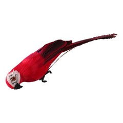 25CM Fake Parrot Artificial Birds Model Outdoor Home Garden Lawn Tree Decoration