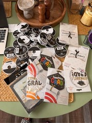 Celebrate It Graduation Party Decorations – Black, Gold, White, Red, Orange