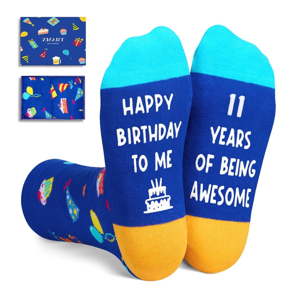 11th Birthday Gifts Ideas for Boys – Socks for Kids Age 11, Presents for 11 Y…