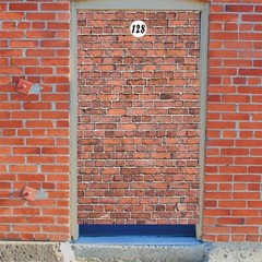 Brick Wall Backdrop,78.7″x 49.2″ Inch Door Curtain, Wizard Birthday Party Sup…