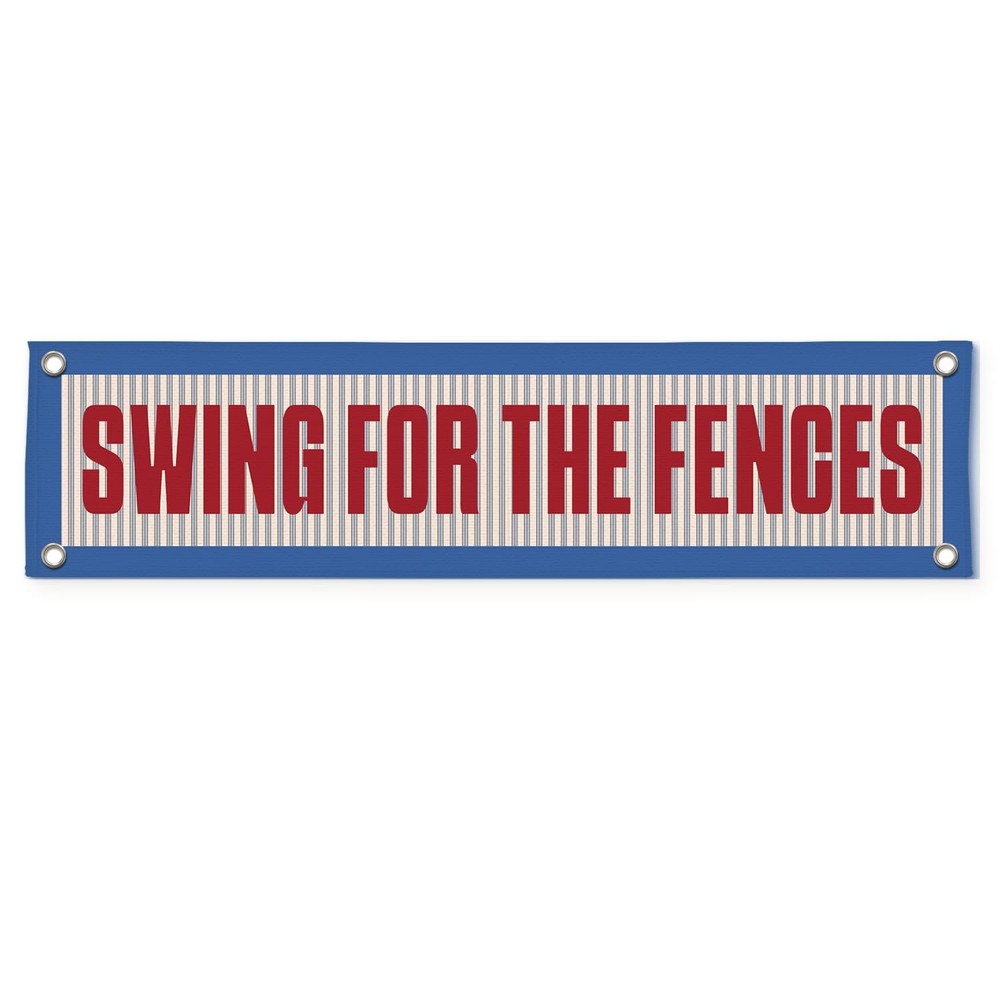 Vintage Baseball Canvas Banner, Playroom Boys Room Inspirational Room Decor, …