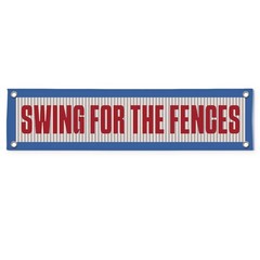 Vintage Baseball Canvas Banner, Playroom Boys Room Inspirational Room Decor, …