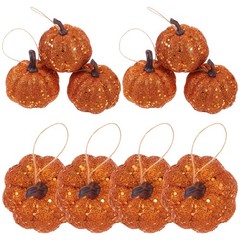 10 Pcs Pumpkin Ornament Artificial Pumpkins Halloween Decoration Props