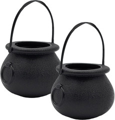 Black Candy Cauldron Kettles, Party Decoration Supplies, St. Patrick’S 3″ Inches