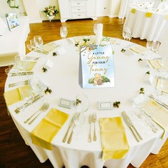 4PCS Winnie Table Sign Centerpieces – the Pooh 8×10 inches, Winnie-sky