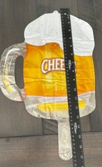 Set Of 4 Beer Cup Balloons Beer Mug Cheers Foil Balloons Fit For Summer Party