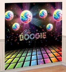 1970s Let’s Boogie Backdrop, NEW, 5ft