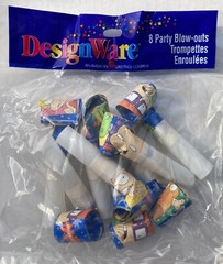 Designware Rugrats Blowouts Blowers Party Decor Kids Birthday 8 Count Rugrat New