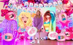 Taylor Swift Birthday Party Decorations Swifties Fans Balloons Banner Serves 10
