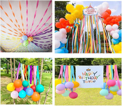 Crepe Paper Streamers 6 Rolls 492Ft,Great Value, Perfect Size for Party, Birthda
