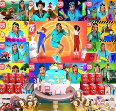 Danny Go Backdrop Kids Birthday Party Decoration Banner Background Vinyl 5x3ft