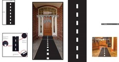 Durable 10ft Racetrack Party Decoration Mat – Enhance Indoor & Outdoor Fun!