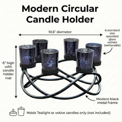 Halloween Decorations for Indoor Gothic Table Centerpieces, Black | Spooky Witch