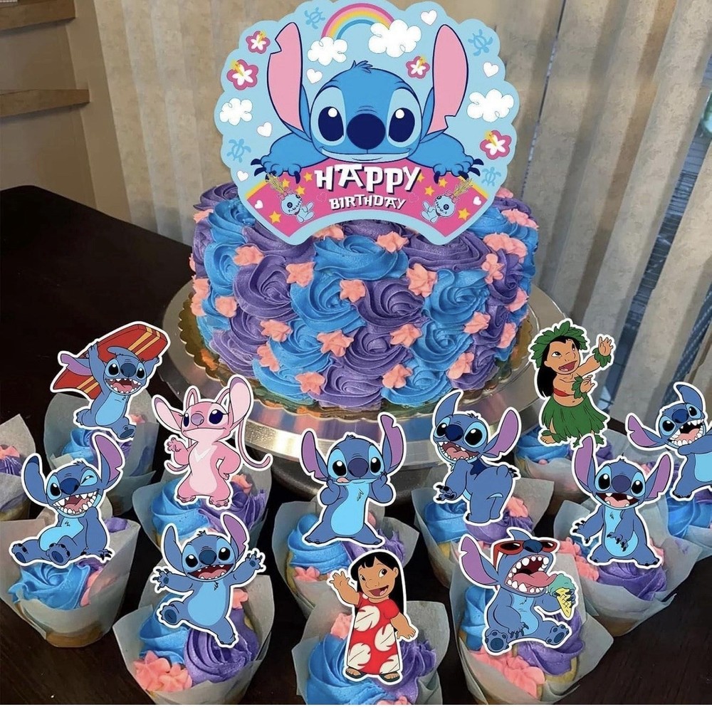 Lilo & Stitch Pink Birthday Party Decorations (T-53)