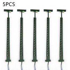 5Pcs Model Railway Lights Lattice Mast Light, N Gauge Light Layout-Bonsai Decor
