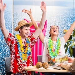 Luau Party Decorations 24 Pack Leis for Luau Party Hawaiian Decorations Favors F