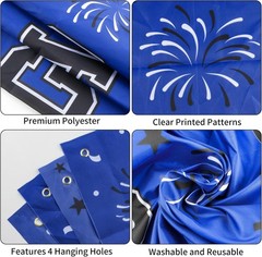 66×34″ 2026 Graduation Backdrop Banner Congrats Grad Class of 2026 Party Decor