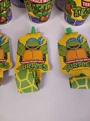 Teenage Mutant Ninja Turtles Classic TMNT Birthay Party Decorations Hats Blowers