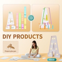 3Ft Letter V Marquee Light Up Letters For Party Decorations Customizable Decor