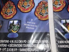 Harry Potter Party Decorations Kit Hanging Honeycomb Birthday 7pc Lot Of 2