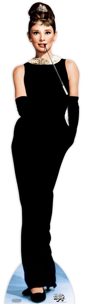 AUDREY HEPBURN LIFESIZE CARDBOARD CUTOUT STANDEE STANDUP Breakfast at Tiffany’s