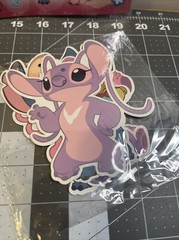 Pink Lilo and Stitch Birthday Party Balloons And Table Decorations New Seal Bag