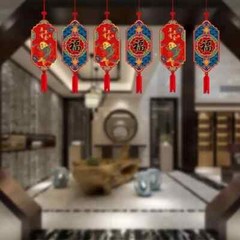 Chinese Spring Festival Pendant Home Door room decorations Luck wealth ornament