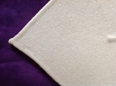 8 PIECES HANGING WHITE GLITTERY HEART DECORATION FOR BIRTHDAY WEDDING PARTIES