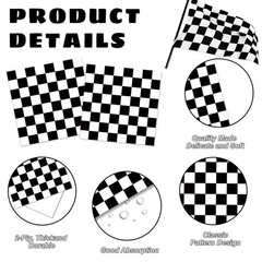 Oigco 168 PCS Race Car Birthday Party Decorations with Checkered Flag Plates,…