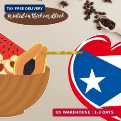 Puerto Rico Party Banners 2PCS Puerto Rican Party Decorations Puerto Rico Theme