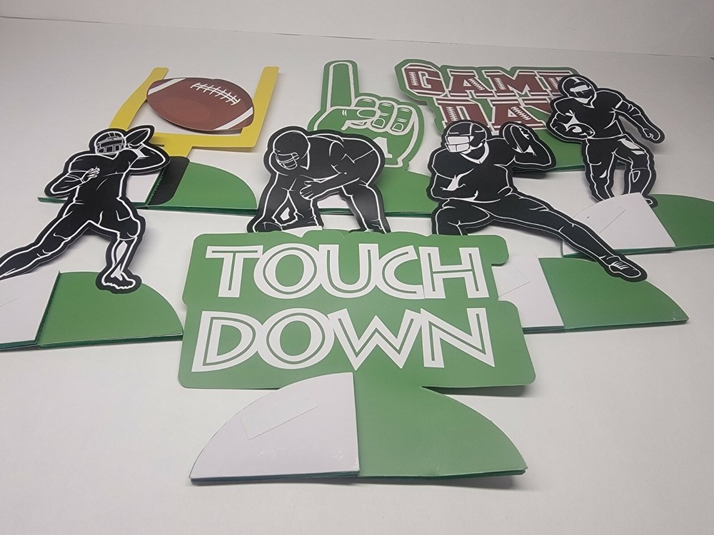 Football players Theme Birthday Party Decorations centerpieces touchdown