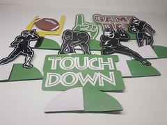 Football players Theme Birthday Party Decorations centerpieces touchdown