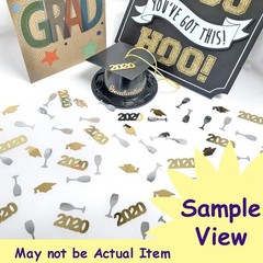 Confetti Year 2025 Red Table Scatter Party Celebration Pack #7645 QS0