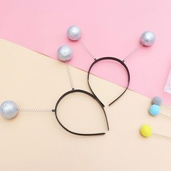 6 Pcs Hair Hoops Balls Headbands Cosplay Party Hair Accessories Kids