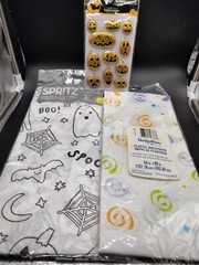 Large Lot 262 Pieces Party Supplies Halloween 15 packages of Fun READ