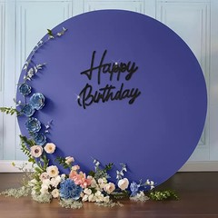 Acrylic Mirror Sticker Happy Birthday Wall Sign for Bedroom Background Party New