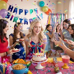 Birthday Confetti Table Decorations Glitter Metallic Colorful Party DIY Crafts