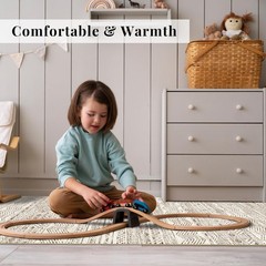2×3 Washable Entryway Area Rug: Moroccan Small Runner Rug for 2′ x 3′, Beige