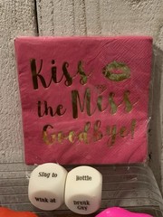 Bride/Bachelorette Party Bundle- Left Over Decorations, Games, Favors 70+ Items