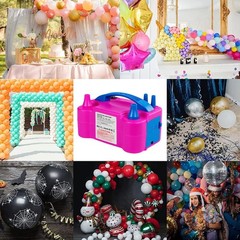 Balloon Pump Dual Nozzle 110V 600W for Party