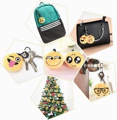 OHill 24 Pack Plush Pillows Mini Keychain for Birthday Party Home Decoration