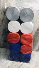 4 Color red Blue Gray White Crepe Paper Streamers 10Rolls Party Paper Streamers