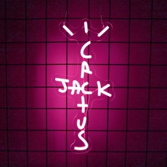 Cactus Jack Travis Scott LED Neon Sign Room Wall Decor for Man Cave
