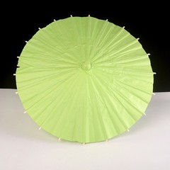 Charm Small Paper Parasol Wedding Paper Umbrella Party Favor White Umbrellas